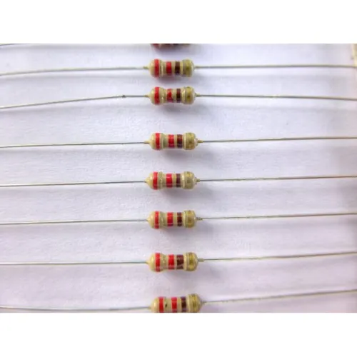 Resistencia 220Ω 1/4W (paquete de 10)