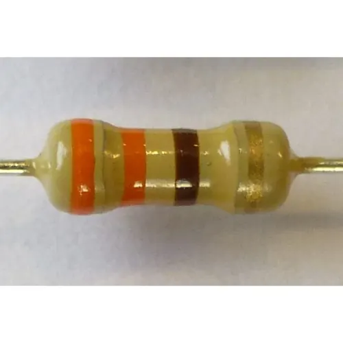 Resistencia 330Ω 1/4W (paquete de 10)