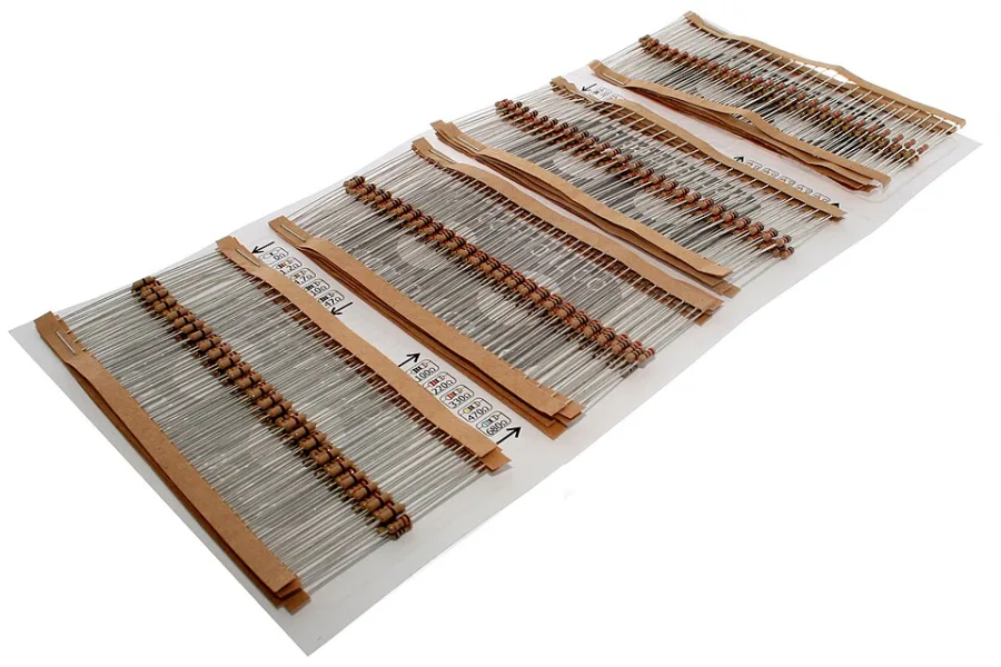 Kit 560 Resistencias 1/4W