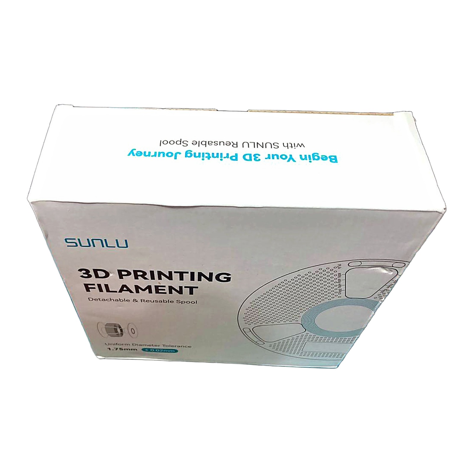 Filamento PLA+ SUNLU 1kg negro